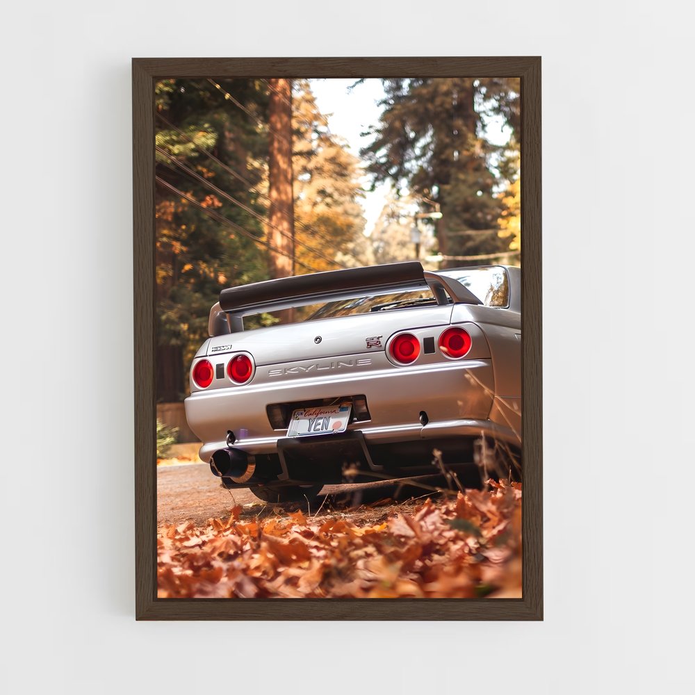 Poster Nature et Vitesse – affiche Nissan (vue 5)